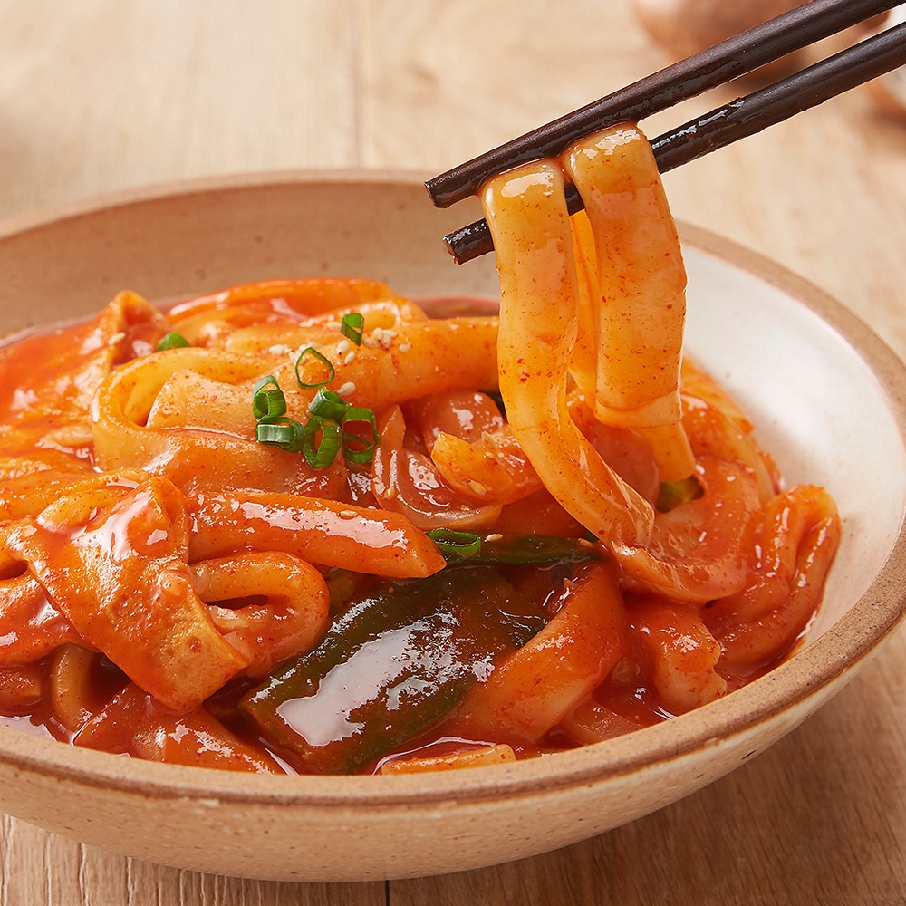 기본 야채 칼볶이(면밀떡)